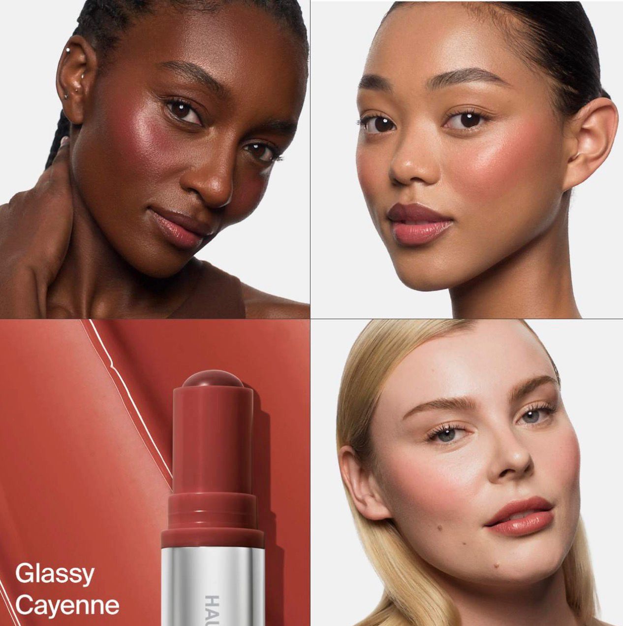 HAUS LABSS BY LADY GAGA Color Fuse Longwear Hydrating Glassy Lip + Cheek Blush Balm SticK PRE-ORDEN