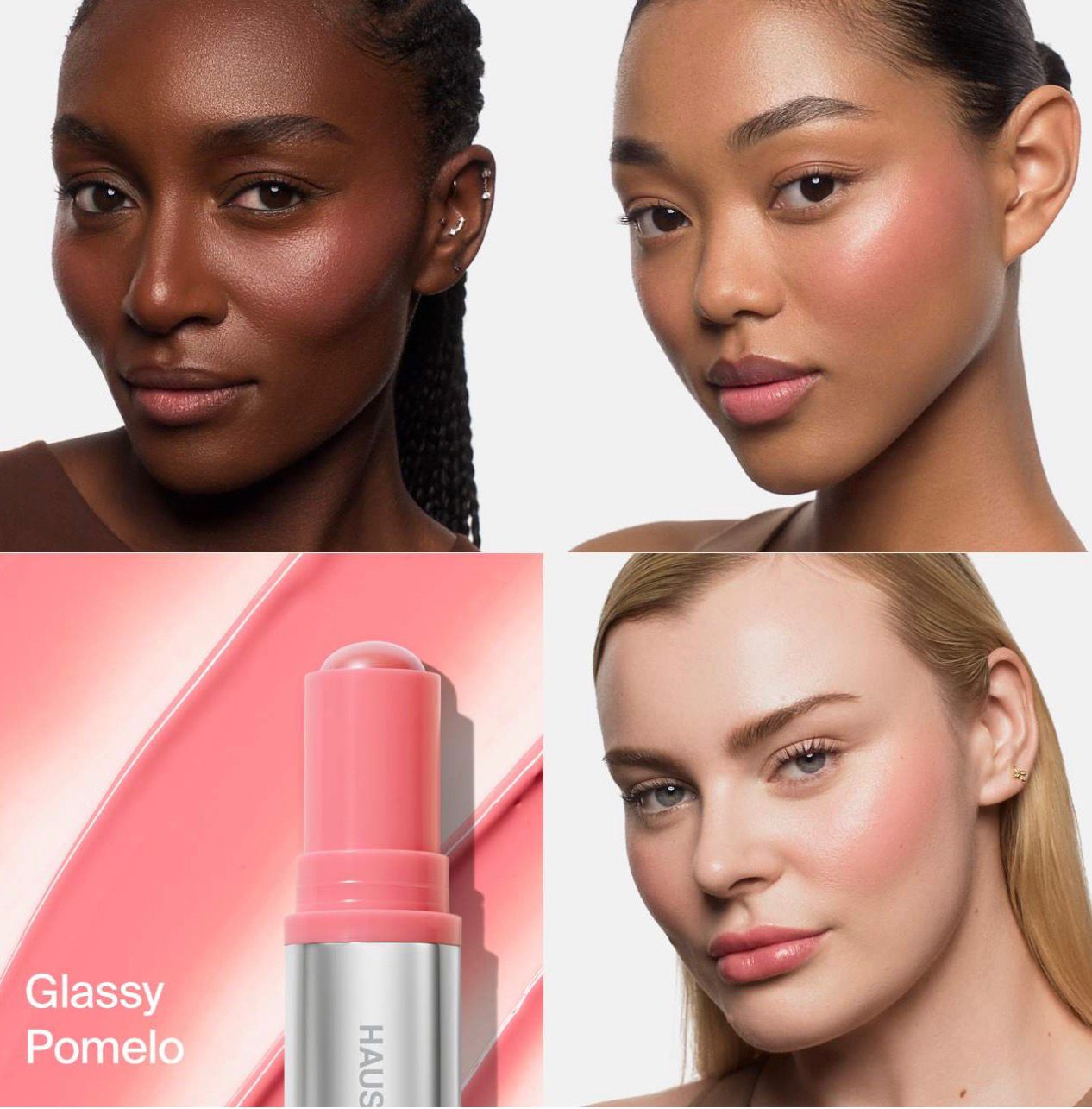 HAUS LABSS BY LADY GAGA Color Fuse Longwear Hydrating Glassy Lip + Cheek Blush Balm SticK PRE-ORDEN