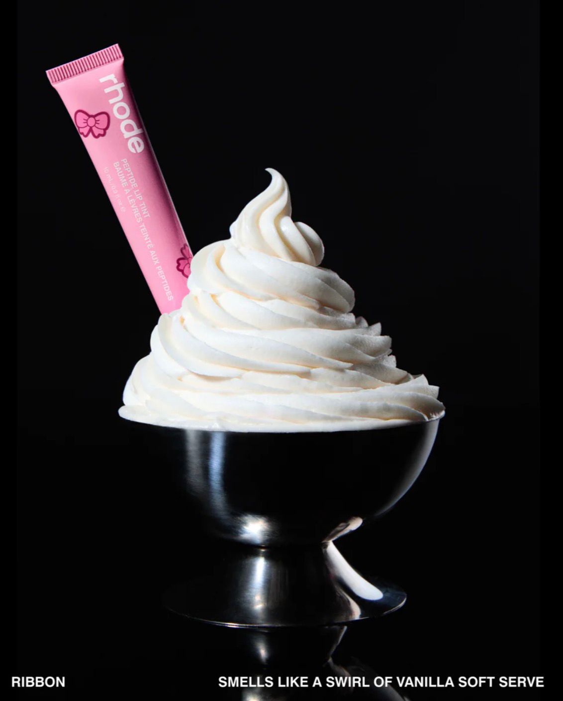 PRE-ORDEN scented peptide lip tint - ribbon - sheer pink