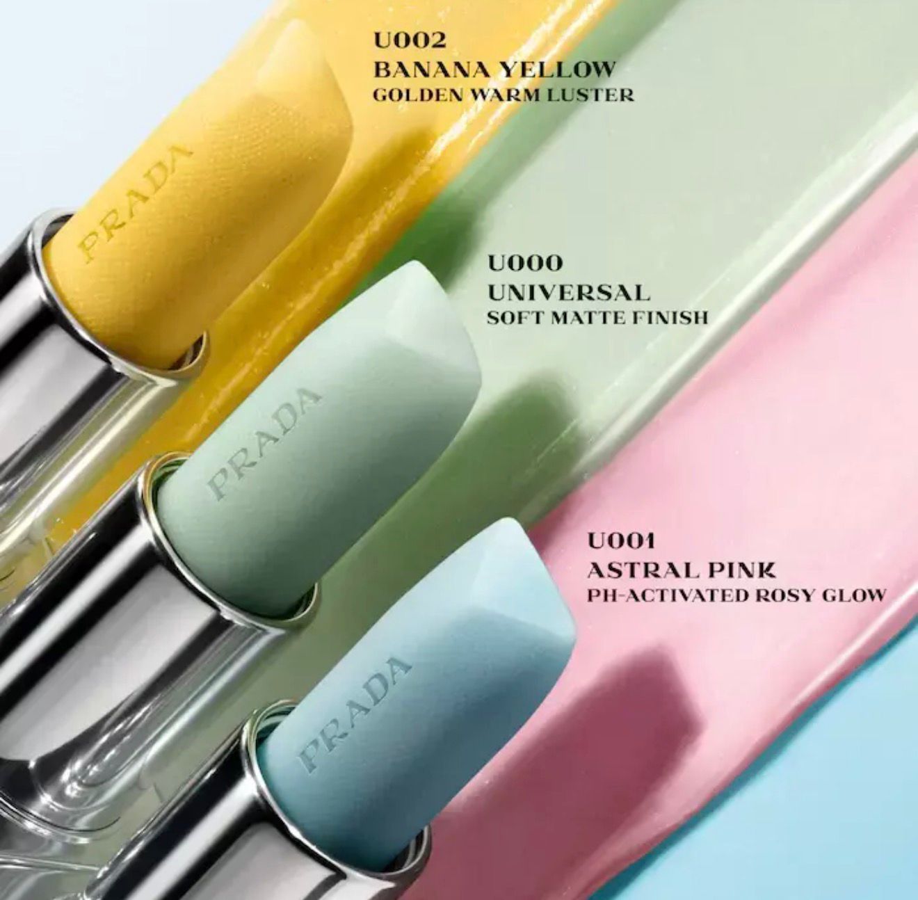 PREORDEN* Prada Hydrating Mini Lip Balm Trio Gift Set