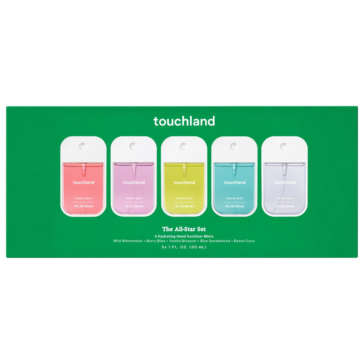 Touchland All-Star Power Mist Gift Set, packshot