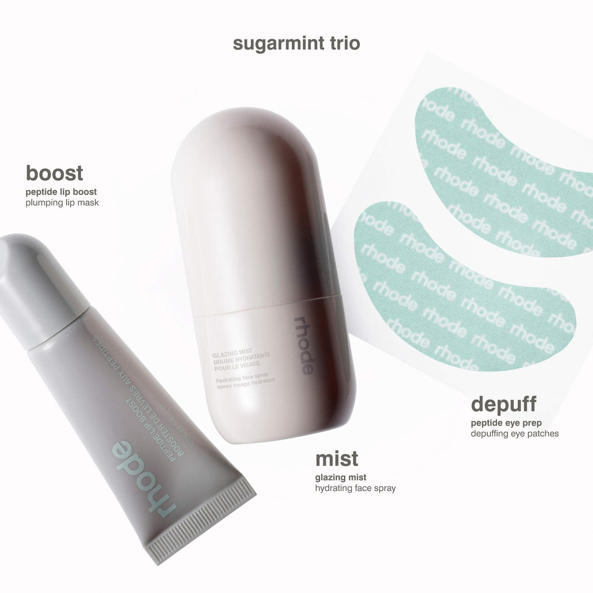 rhode Sugarmint Trio Limited Edition Skincare Set, imagen 3