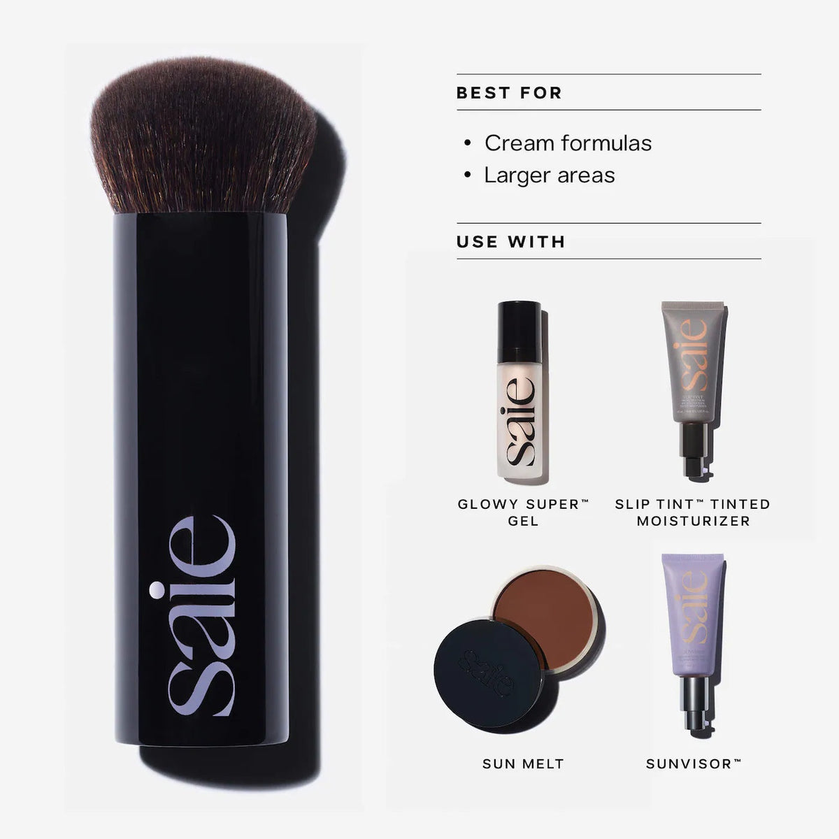 PREORDEN Saie Brush Essentials Set de Brochas con Estuche (Edición Limitada)