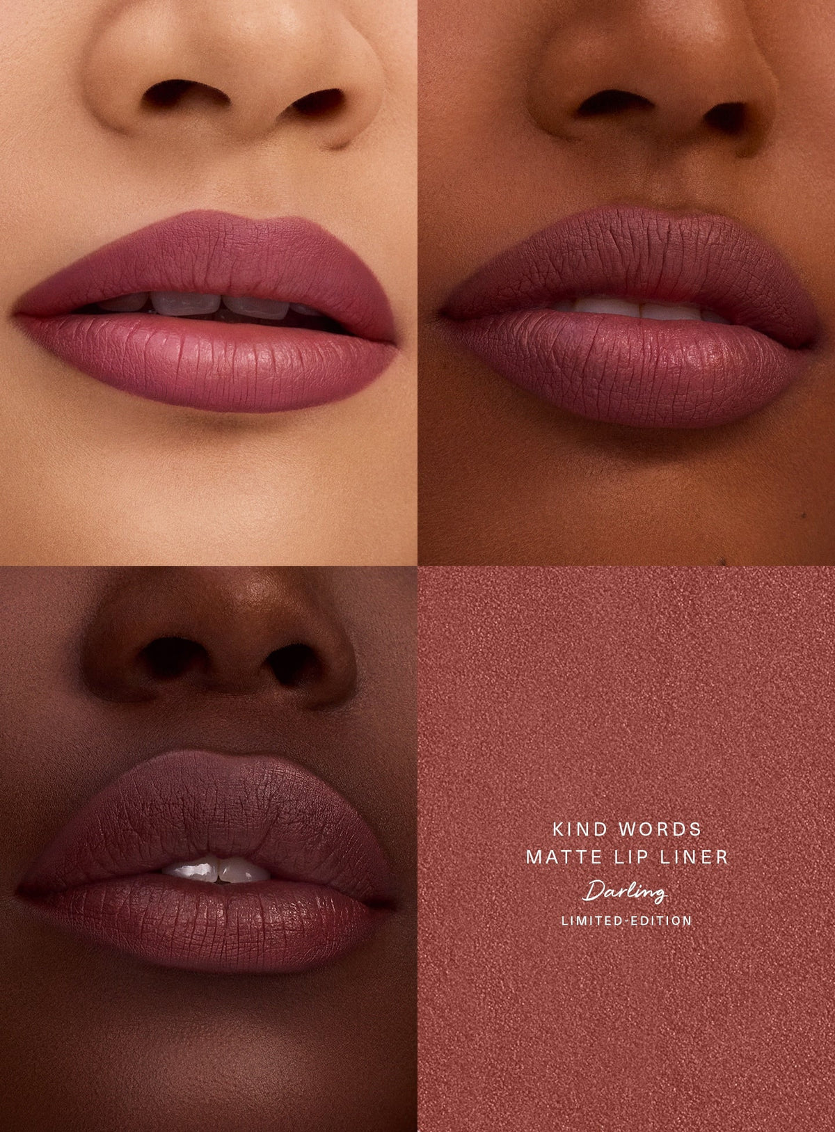 Rare Beauty Mauve Faves Lip Duo