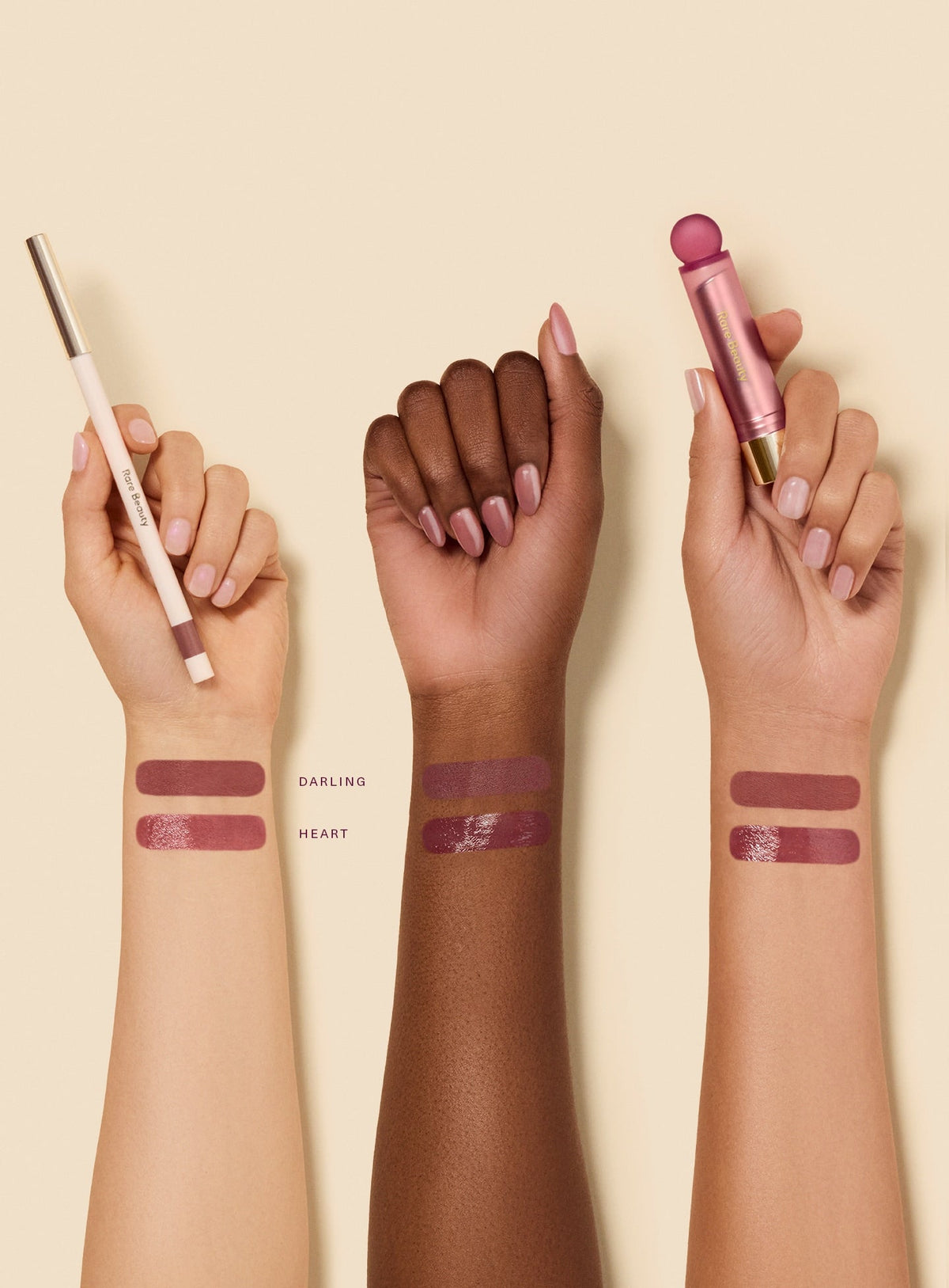 Rare Beauty Mauve Faves Lip Duo