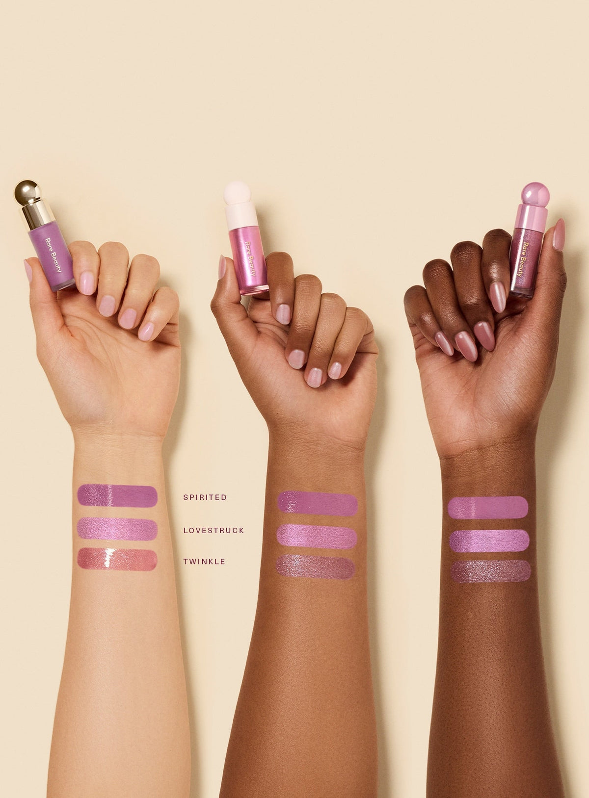 Rare Beauty Violet Faves Mini Cheek & Lip Trio