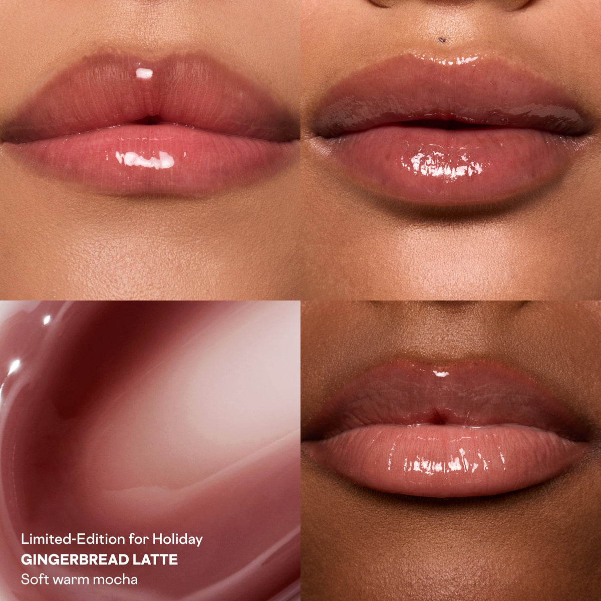 Patrick Ta lip balm Gingerbread Latte, macro