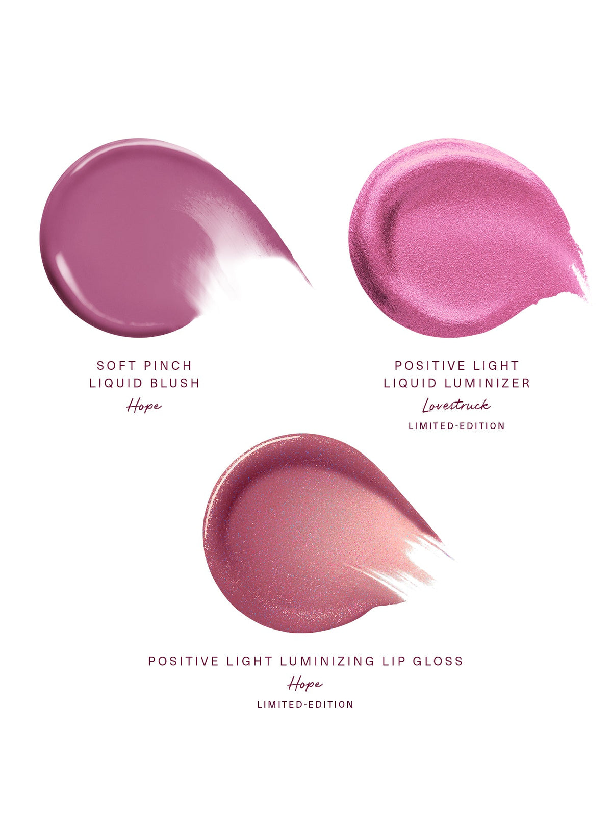 Rare Beauty Violet Faves Mini Cheek & Lip Trio