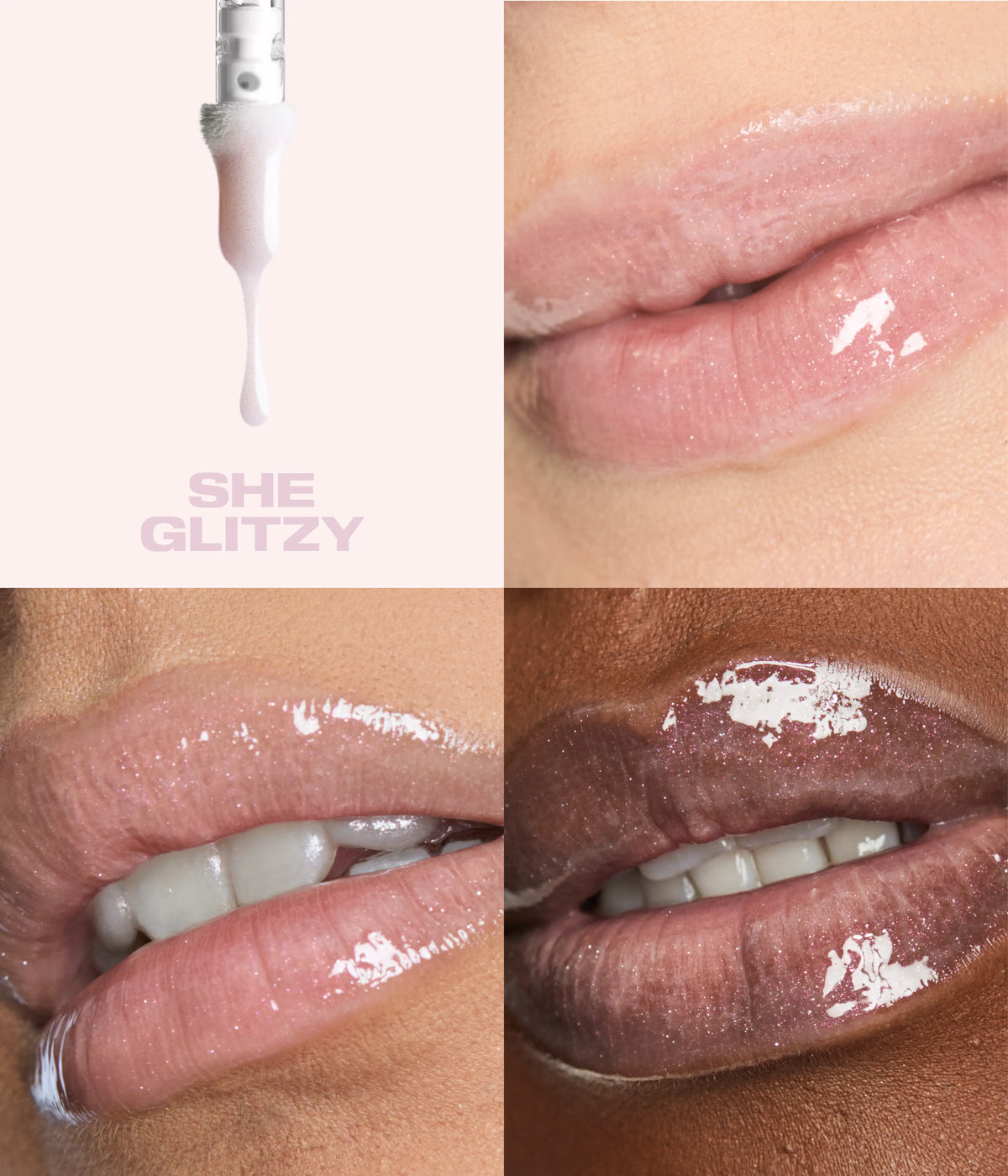 HUDA BEAUTY Blushed Nudes Lip & Cheek Kit, imagen 5