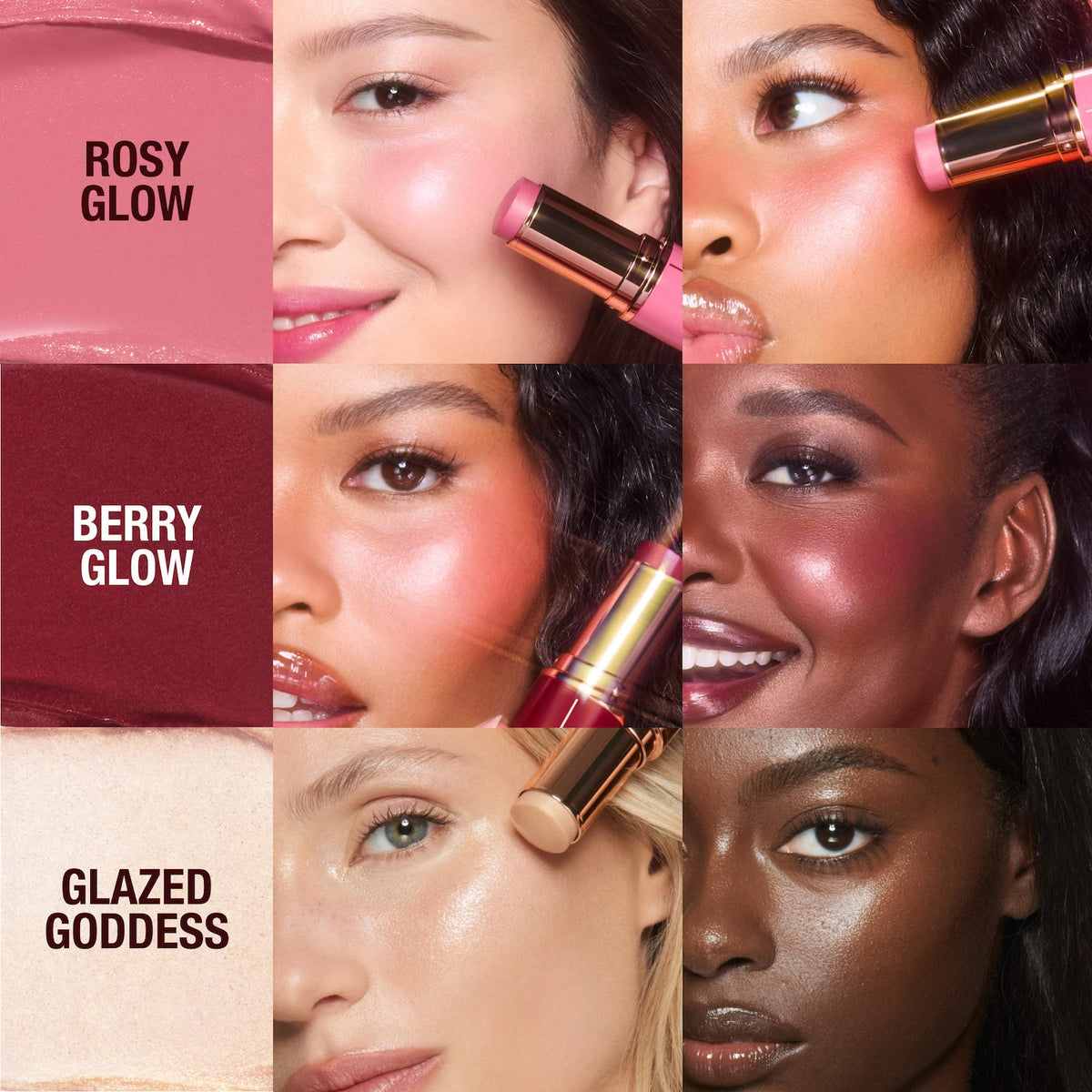Charlotte Tilbury Mini Unreal Blush + Glow Trio
