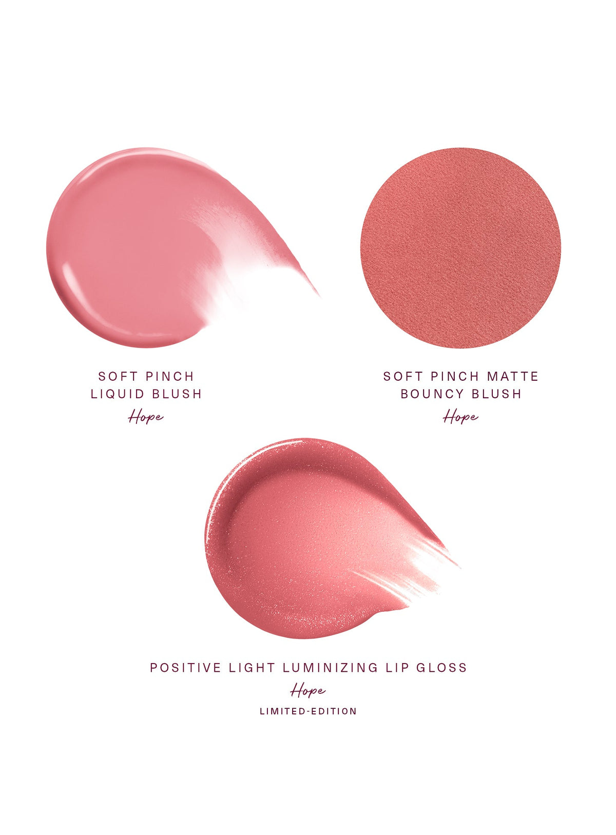 Rare Beauty Hope Faves — swatch