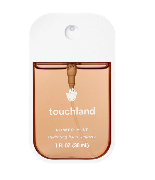 TOUCHLAND Power Mist Hydrating Hand Sanitizer- Salted Caramel
