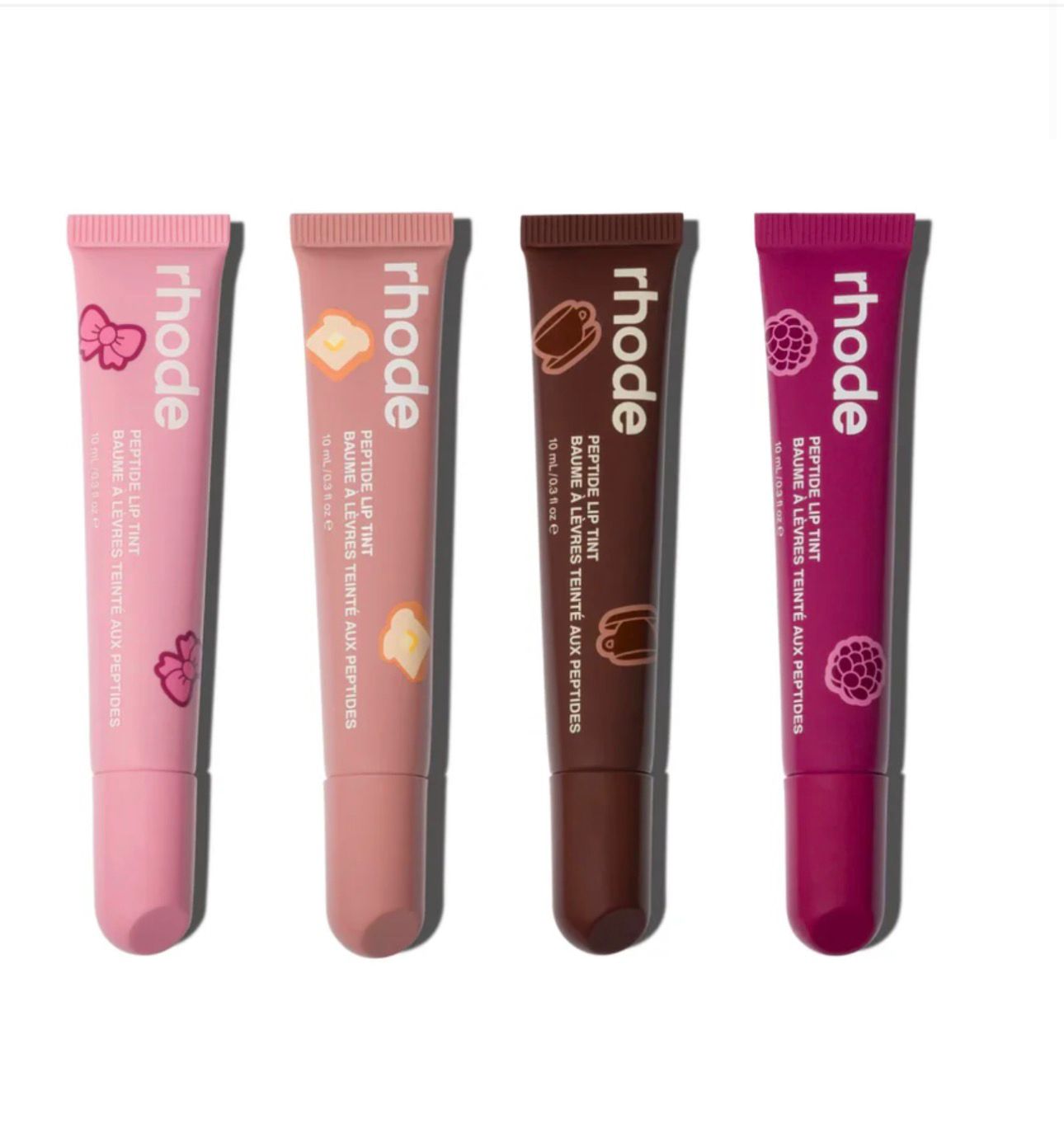 the scented peptide lip tint set - PREORDEN
