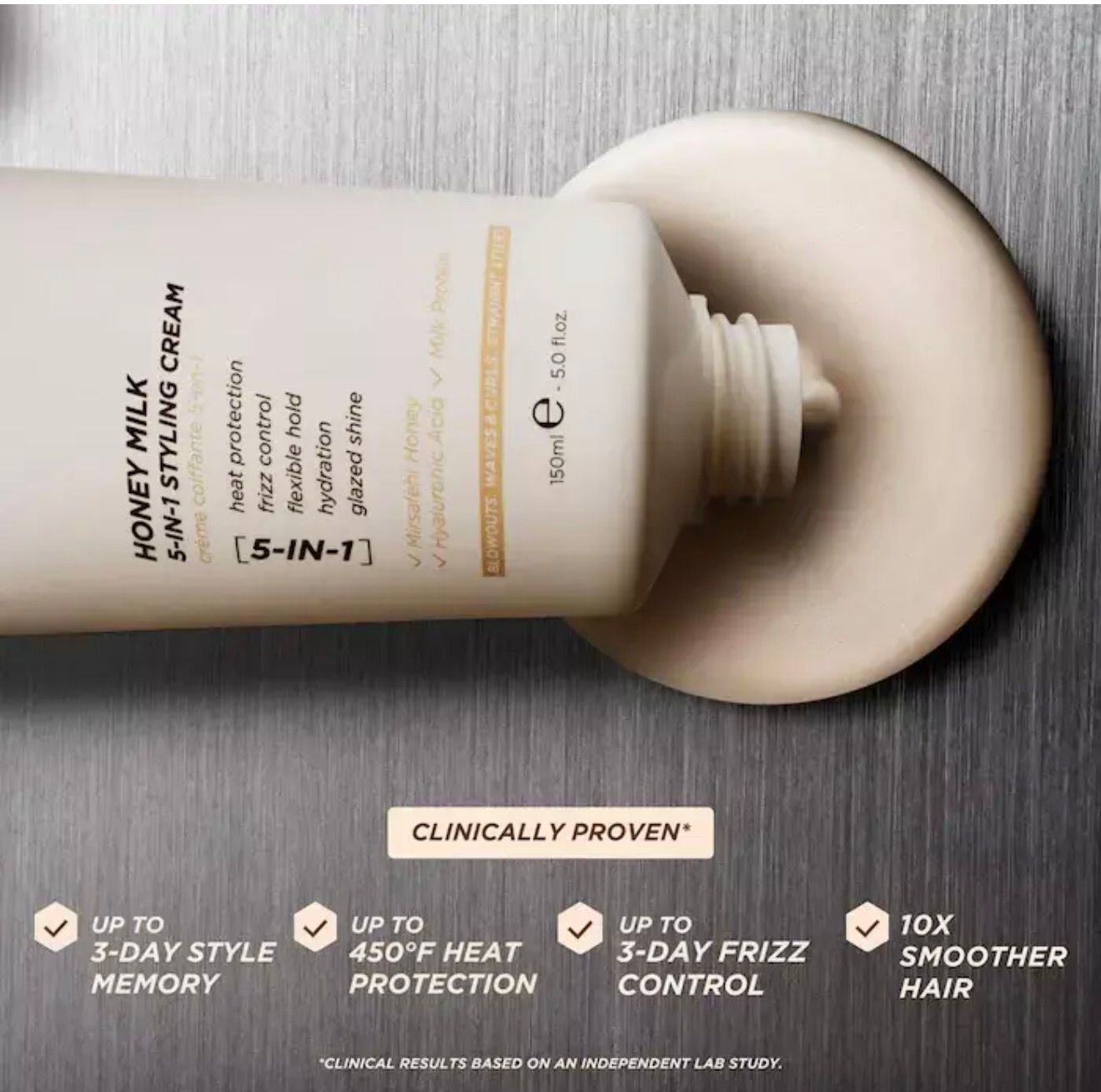 PREORDEN Gisou Honey Milk 5-in-1 Styling Cream