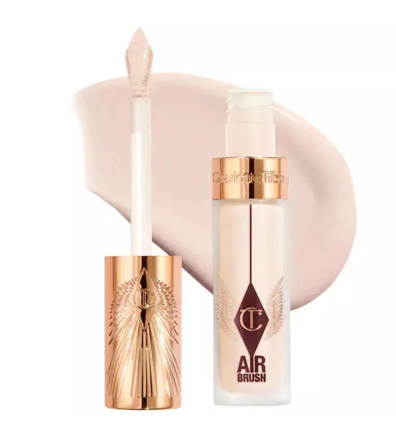 PREORDEN CHARLOTTE TILBURY AIRBRUSH FLAWLESS CREASE-PROOF LONG-WEAR BLUR CONCEALER WITH HYALURONIC ACID