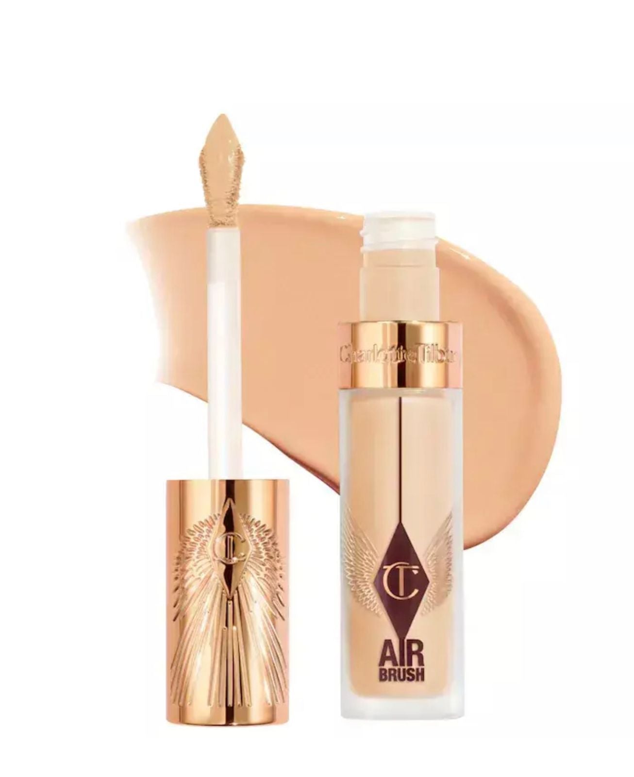 PREORDEN CHARLOTTE TILBURY AIRBRUSH FLAWLESS CREASE-PROOF LONG-WEAR BLUR CONCEALER WITH HYALURONIC ACID