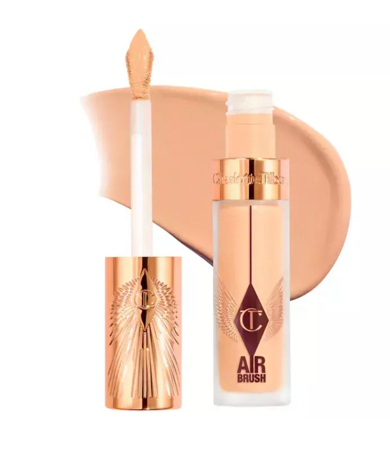 PREORDEN CHARLOTTE TILBURY AIRBRUSH FLAWLESS CREASE-PROOF LONG-WEAR BLUR CONCEALER WITH HYALURONIC ACID