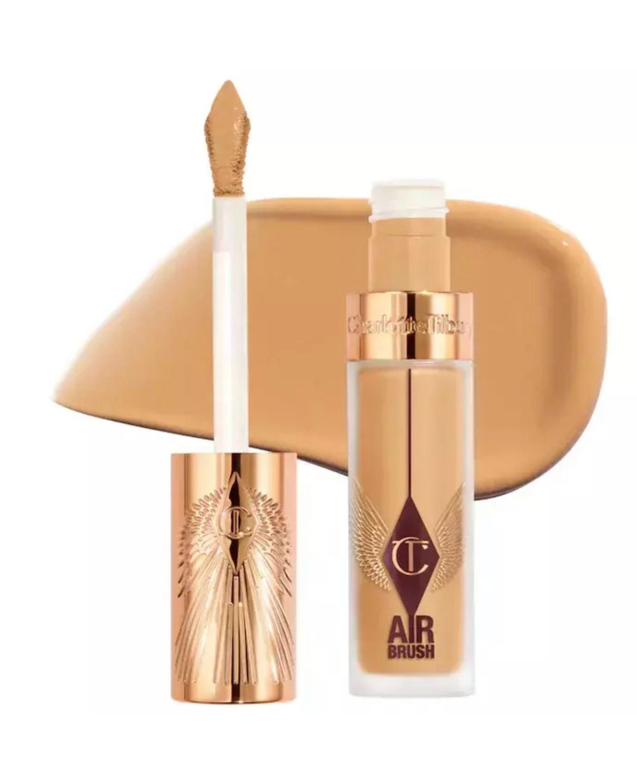 PREORDEN CHARLOTTE TILBURY AIRBRUSH FLAWLESS CREASE-PROOF LONG-WEAR BLUR CONCEALER WITH HYALURONIC ACID