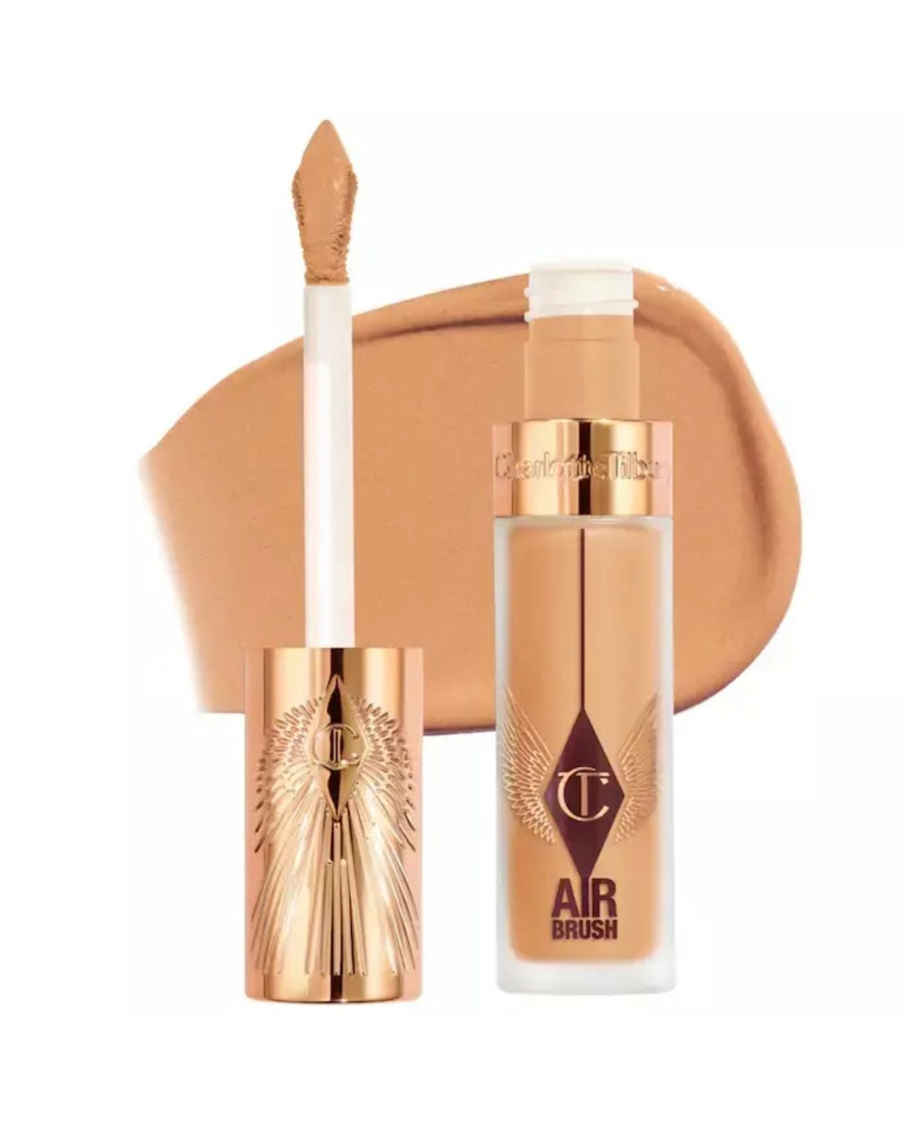 PREORDEN CHARLOTTE TILBURY AIRBRUSH FLAWLESS CREASE-PROOF LONG-WEAR BLUR CONCEALER WITH HYALURONIC ACID