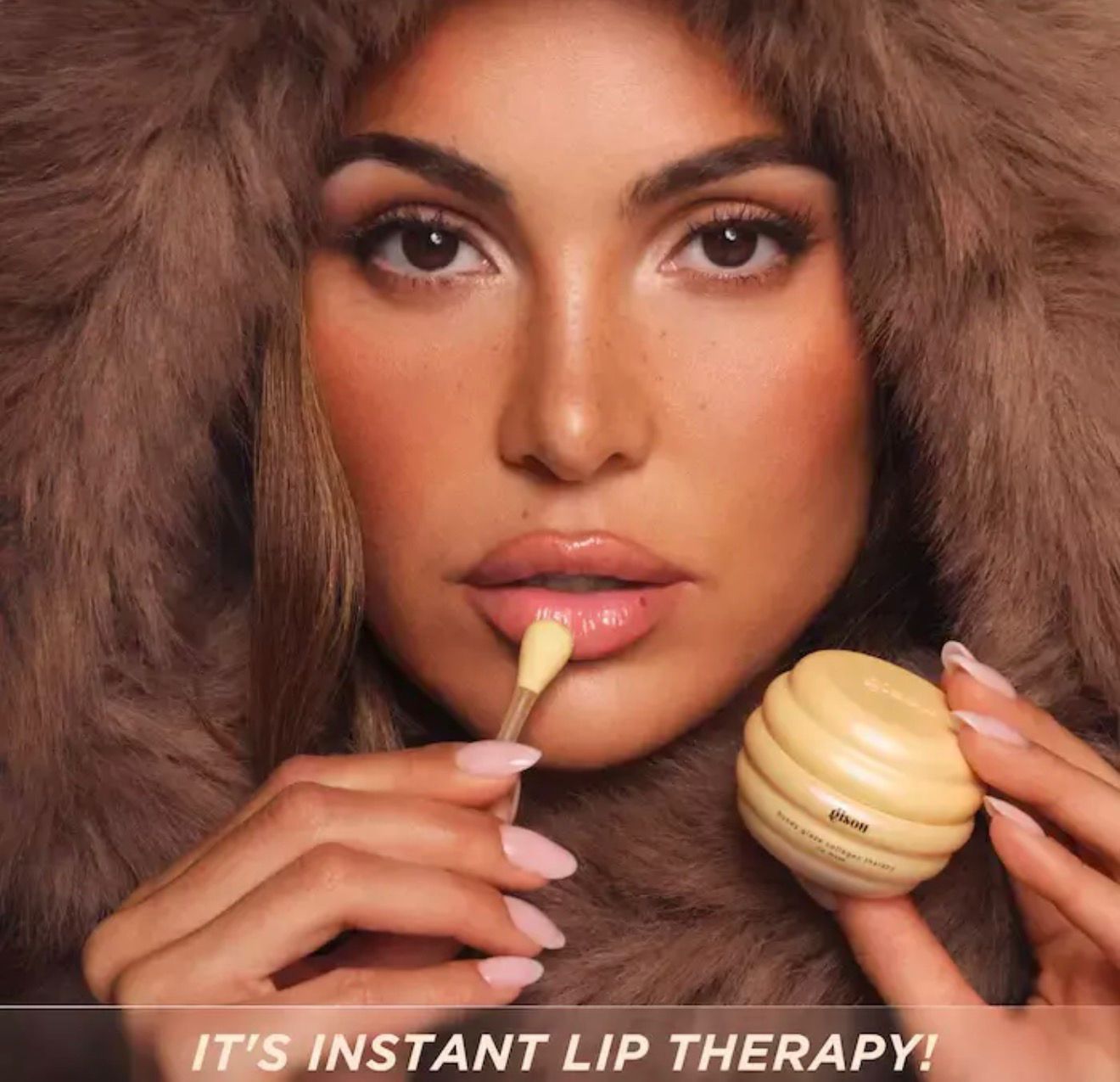 PREORDEN Gisou Honey Glaze Collagen Therapy Lip Mask