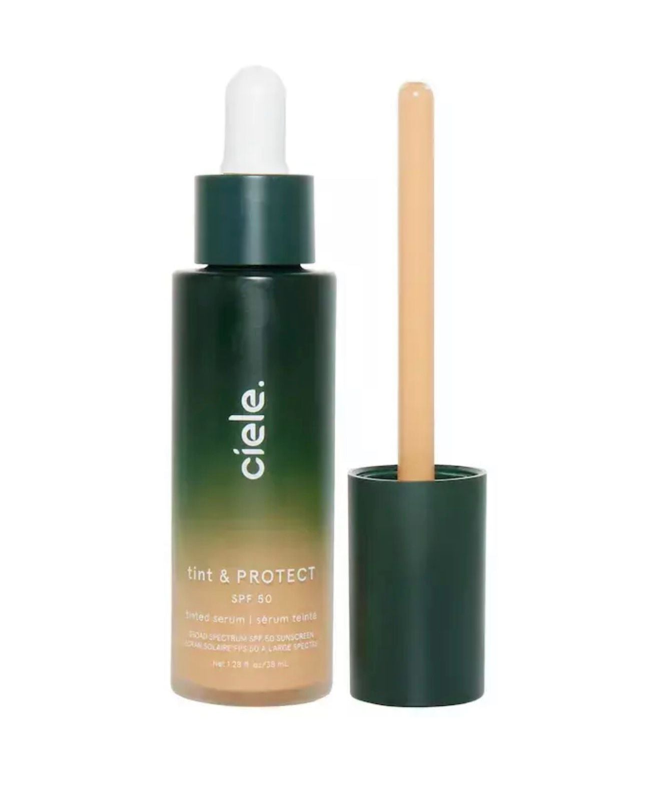 PREORDEN* ciele tint & PROTECT SPF 50+ tinted serum foundation