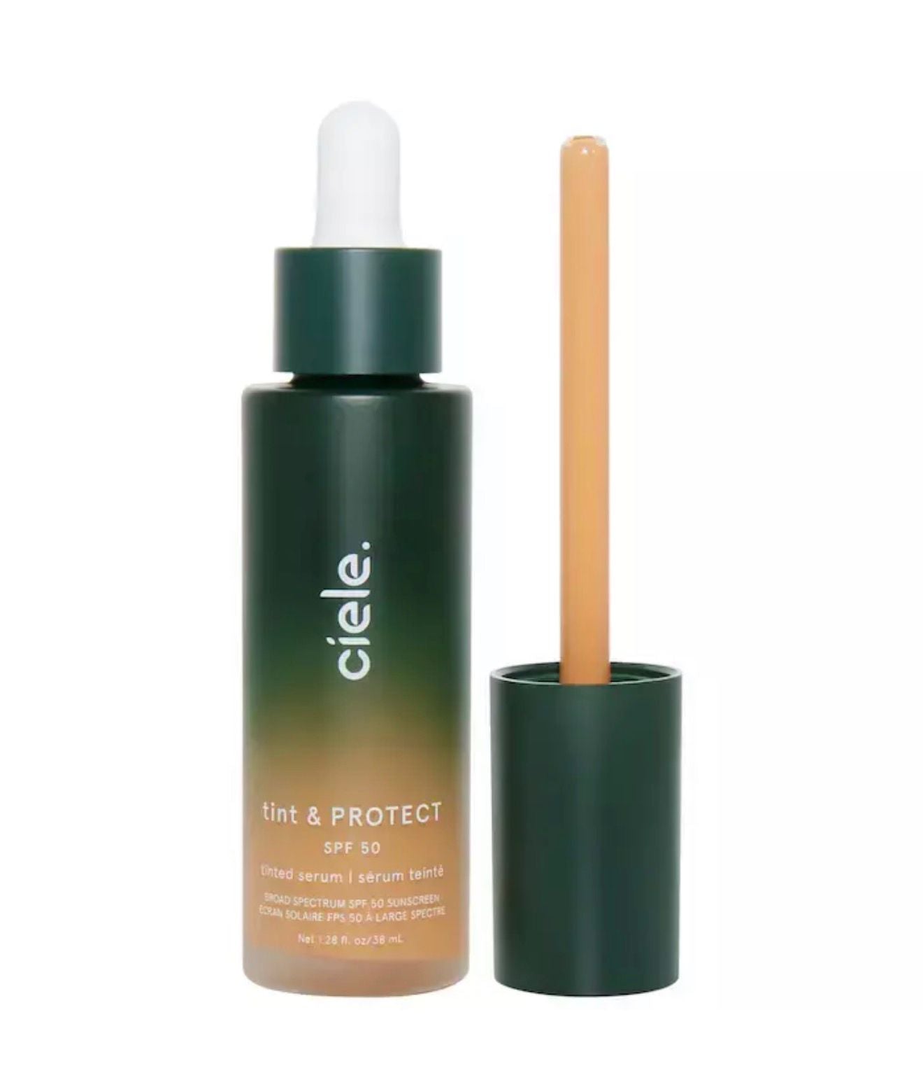 PREORDEN* ciele tint & PROTECT SPF 50+ tinted serum foundation