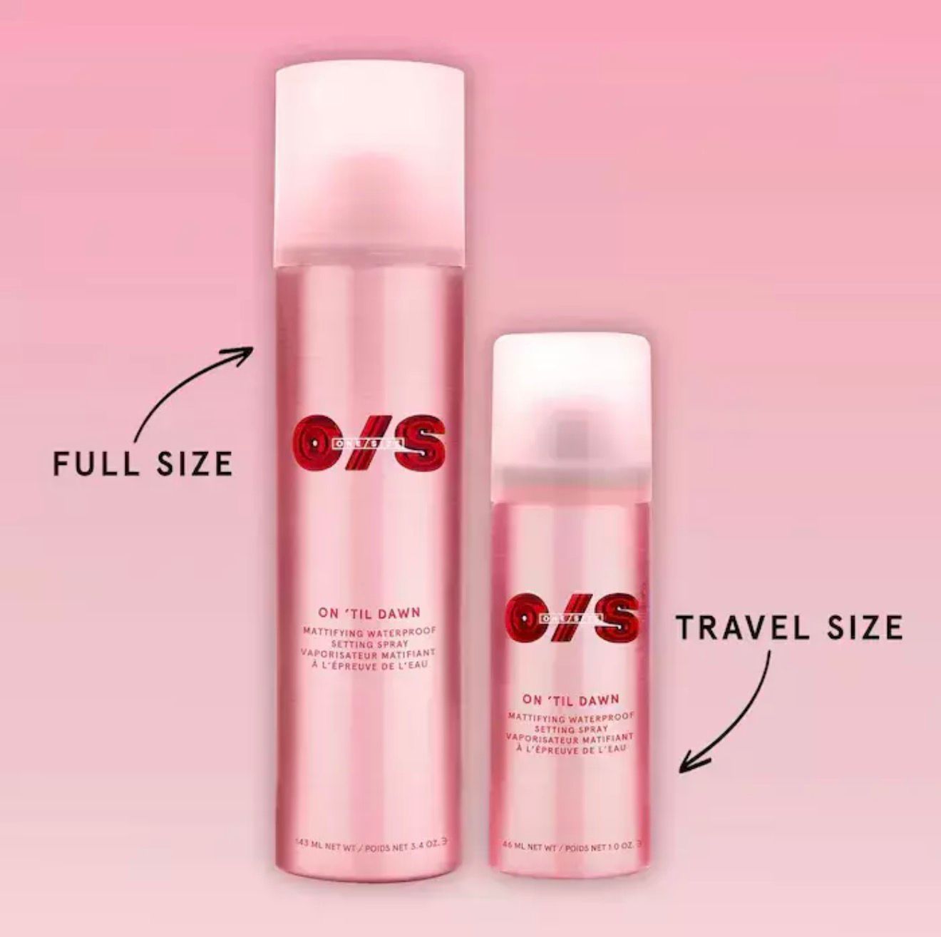 PREORDEN* ONE/SIZE by Patrick Starrr On 'Til Dawn Mattifying Waterproof Setting Spray