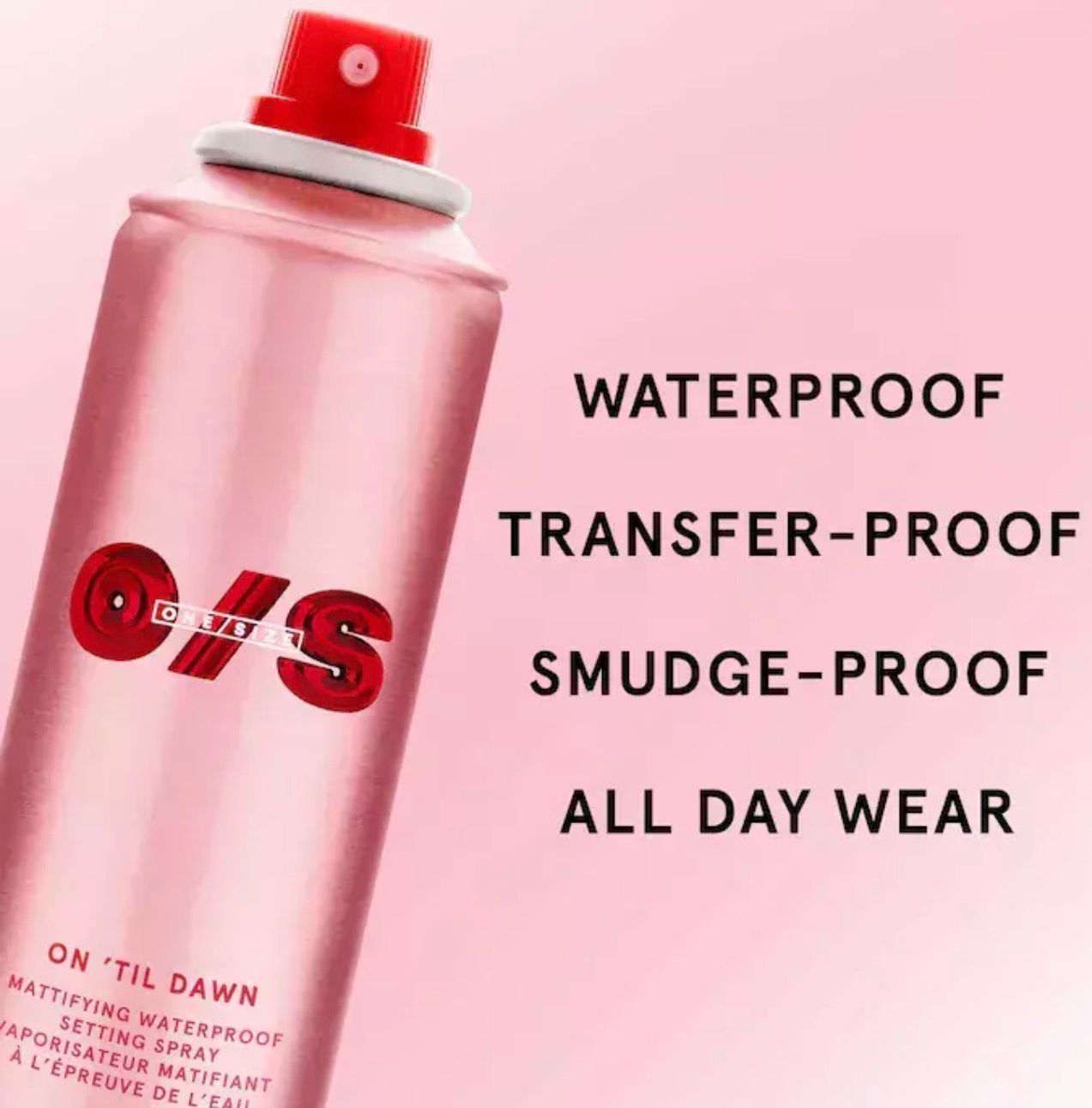 PREORDEN* ONE/SIZE by Patrick Starrr On 'Til Dawn Mattifying Waterproof Setting Spray