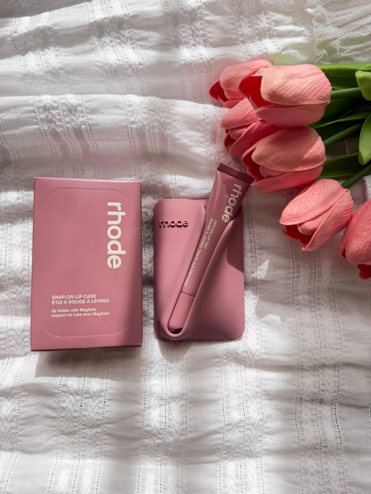 RHODE SNAP ON LIP CASE LIP HOLDER WITH MAGSAFE - PRETZEL