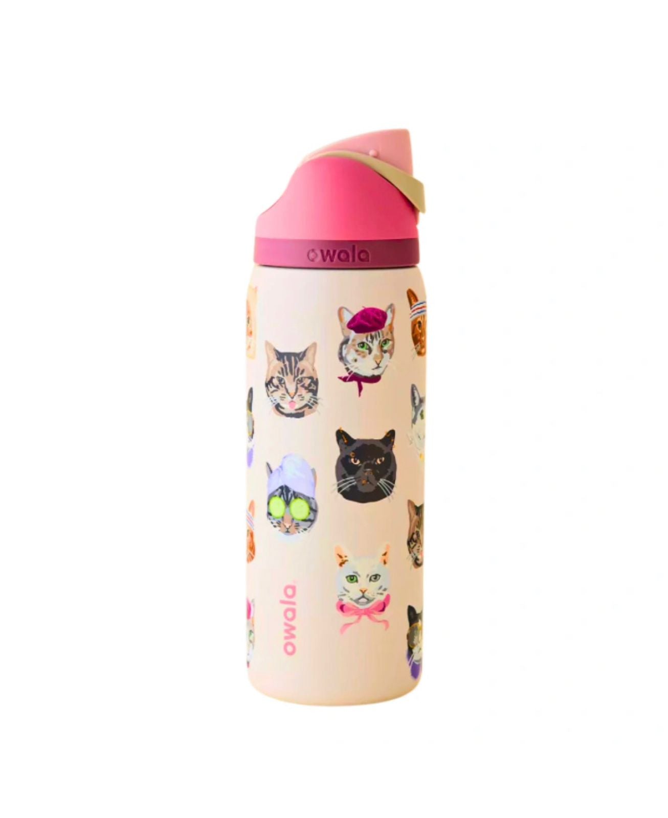 *PREORDEN* OWALA UO EXCLUSIVE NEW CAT COLLAGE 2.0 PRINT FREESIP 32 OZ WATER