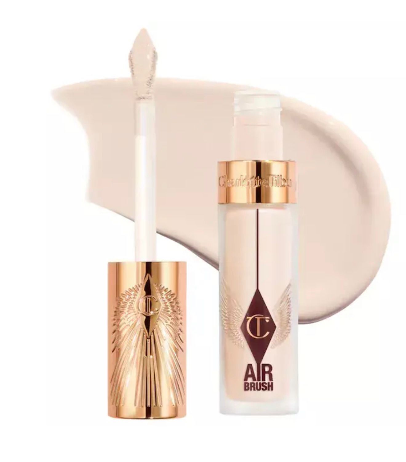 PREORDEN CHARLOTTE TILBURY AIRBRUSH FLAWLESS CREASE-PROOF LONG-WEAR BLUR CONCEALER WITH HYALURONIC ACID