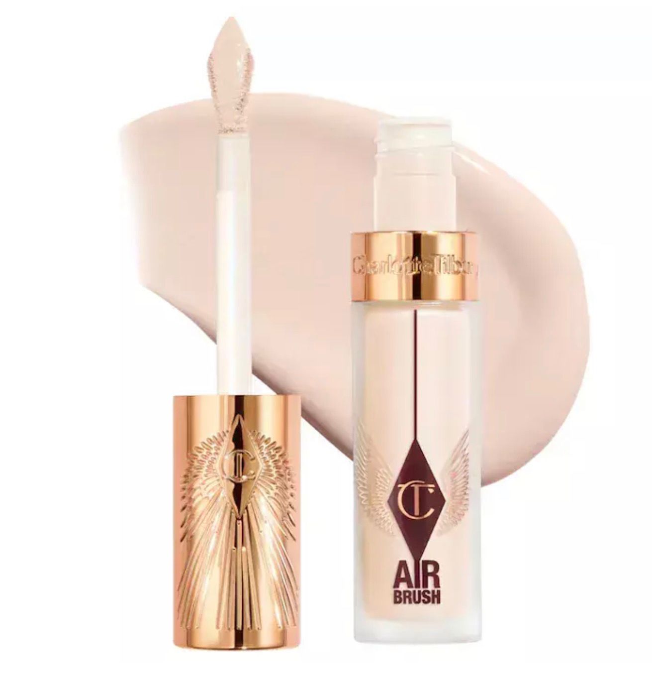 PREORDEN CHARLOTTE TILBURY AIRBRUSH FLAWLESS CREASE-PROOF LONG-WEAR BLUR CONCEALER WITH HYALURONIC ACID
