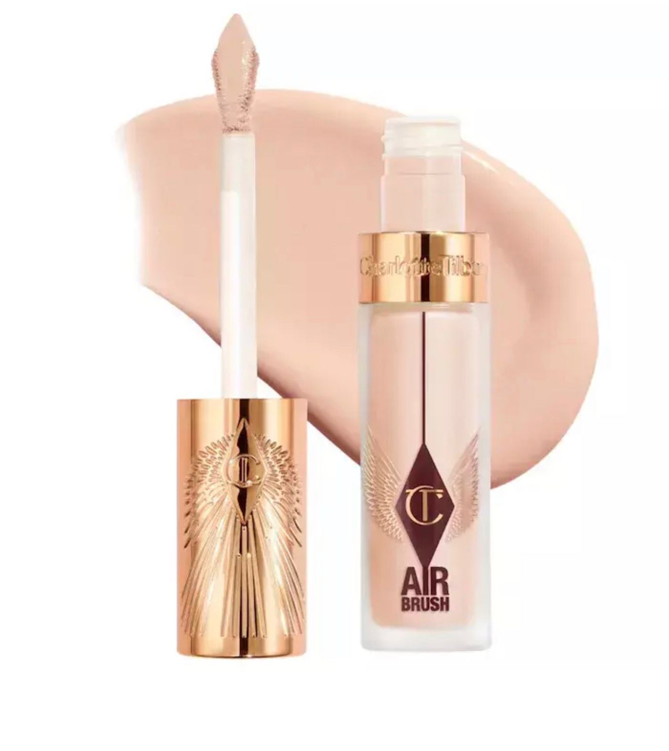 PREORDEN CHARLOTTE TILBURY AIRBRUSH FLAWLESS CREASE-PROOF LONG-WEAR BLUR CONCEALER WITH HYALURONIC ACID