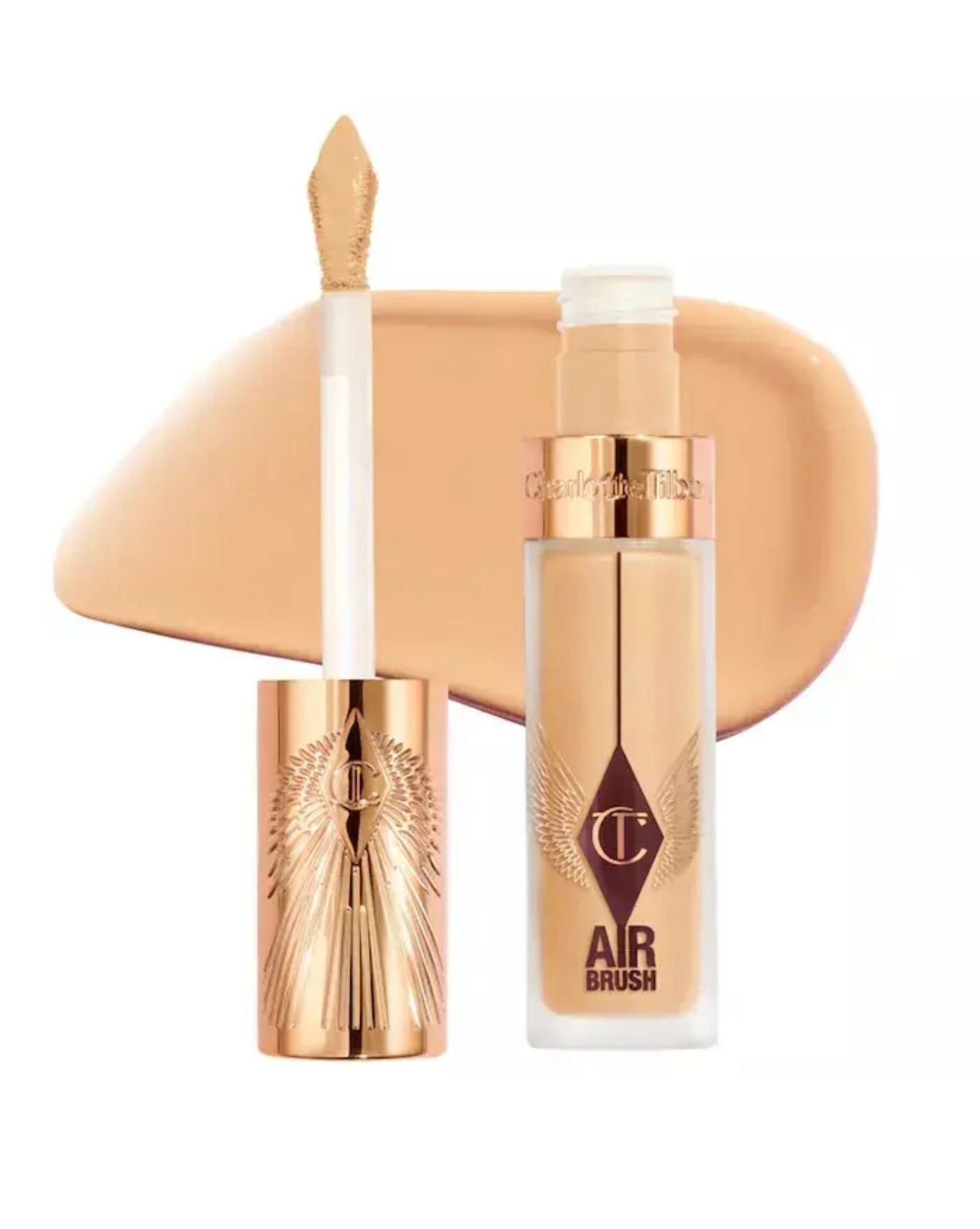 PREORDEN CHARLOTTE TILBURY AIRBRUSH FLAWLESS CREASE-PROOF LONG-WEAR BLUR CONCEALER WITH HYALURONIC ACID