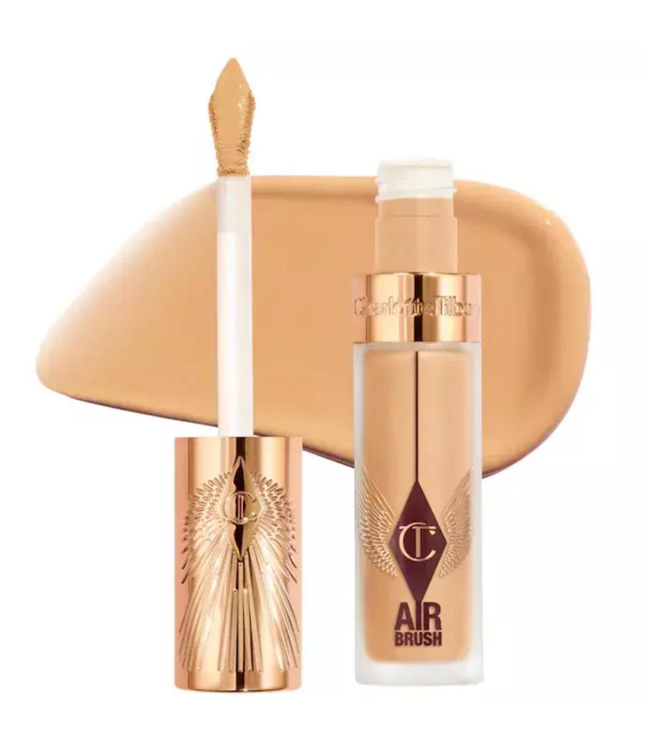 PREORDEN CHARLOTTE TILBURY AIRBRUSH FLAWLESS CREASE-PROOF LONG-WEAR BLUR CONCEALER WITH HYALURONIC ACID