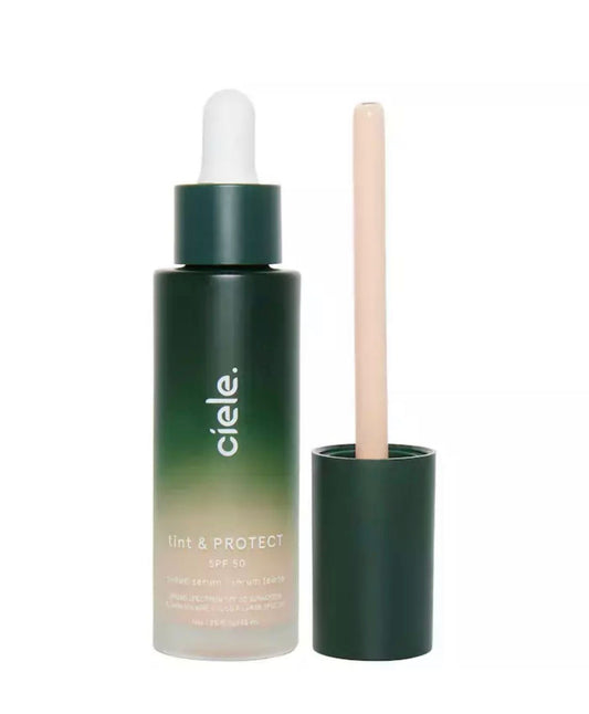 PREORDEN* ciele tint & PROTECT SPF 50+ tinted serum foundation
