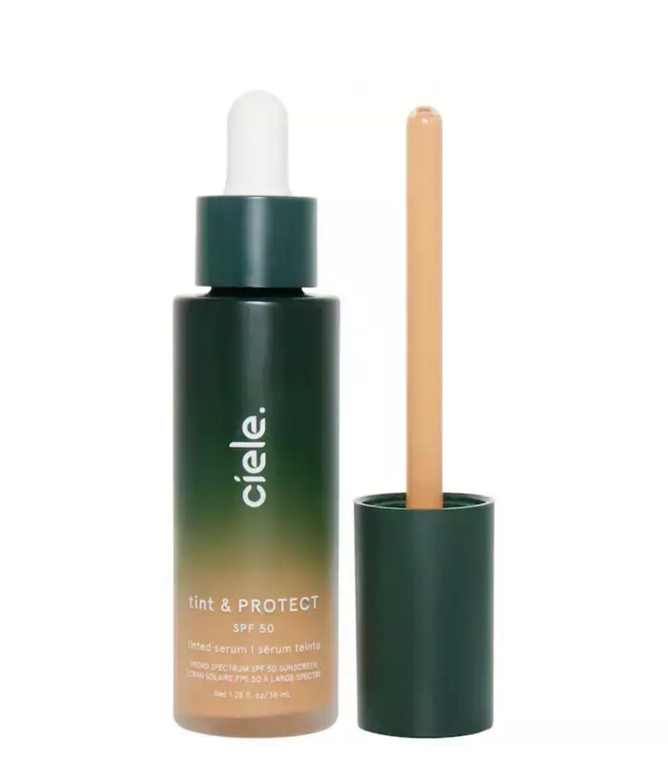 PREORDEN* ciele tint & PROTECT SPF 50+ tinted serum foundation