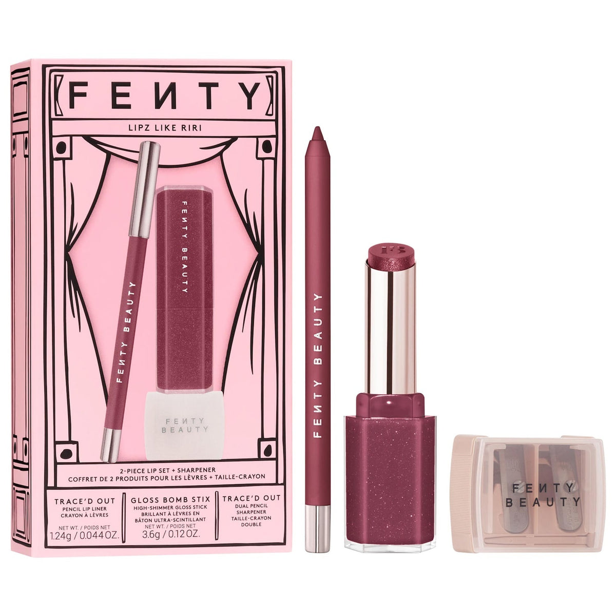 Fenty Beauty Lipz Like Riri – set con caja
