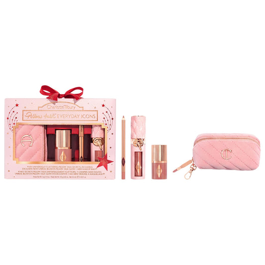 Charlotte Tilbury Pillow Talk Everyday Icons – set completo con caja