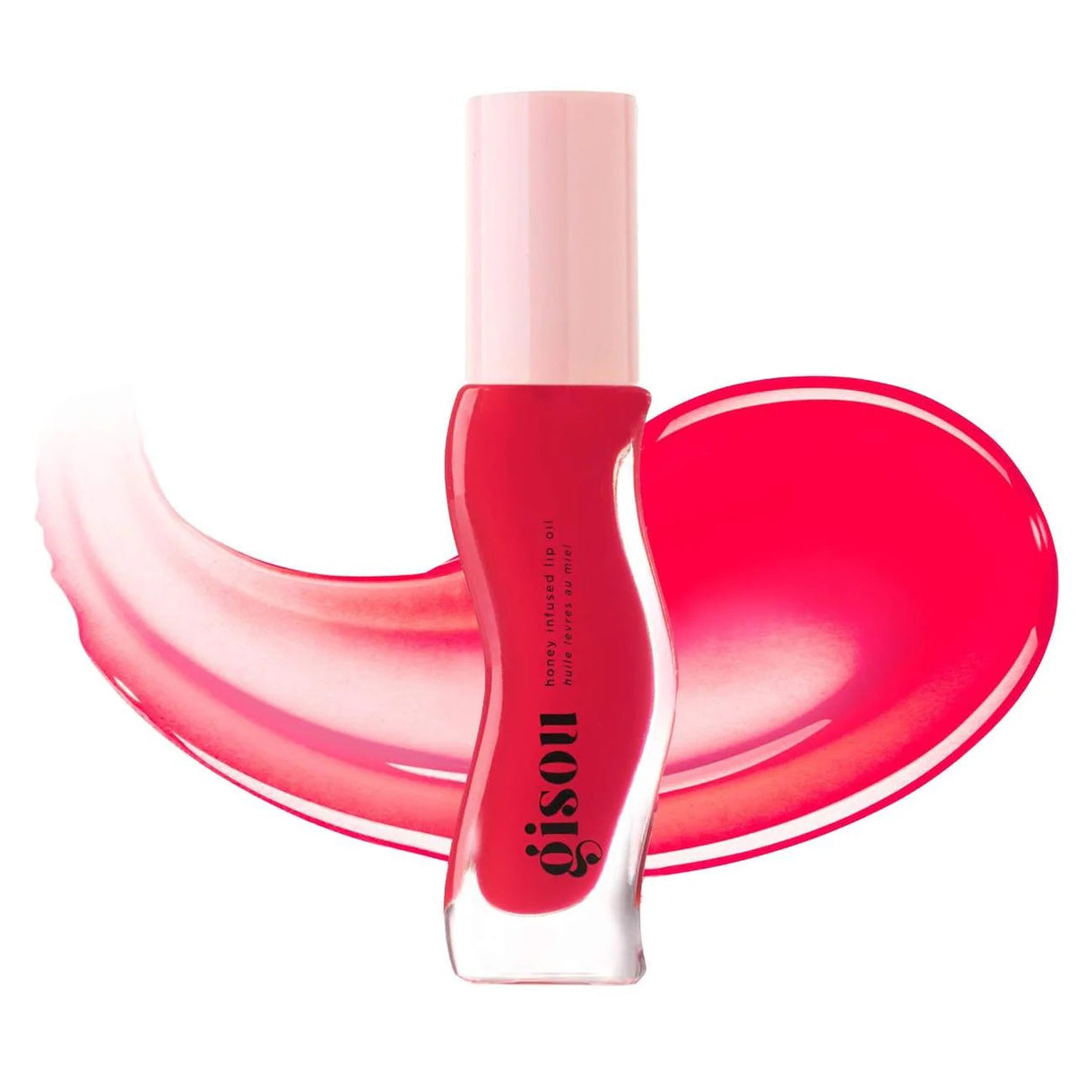 Gisou Honey Infused Hydrating Lip Oil Strawberry Sorbet