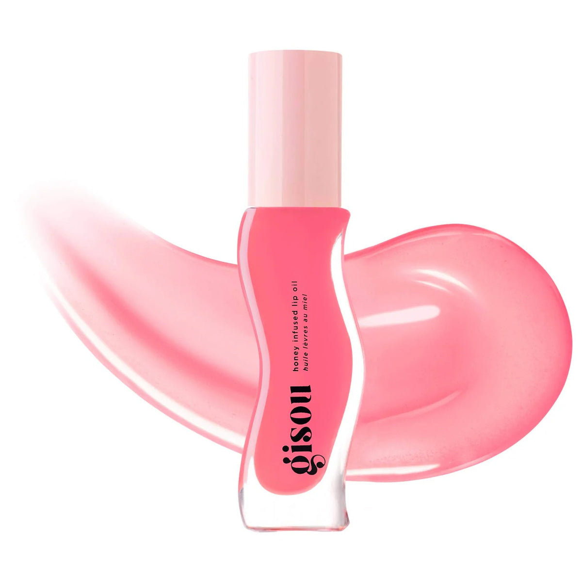 Gisou Honey Infused Hydrating Lip Oil Raspberry Swirl