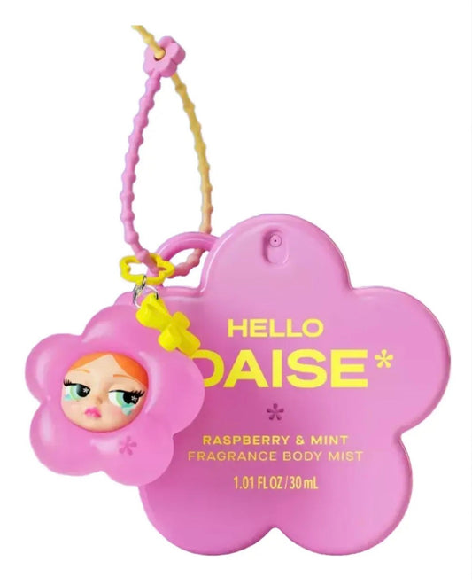 Daise Fragrance Body Mini Mist con Charm Raspberry & Mint