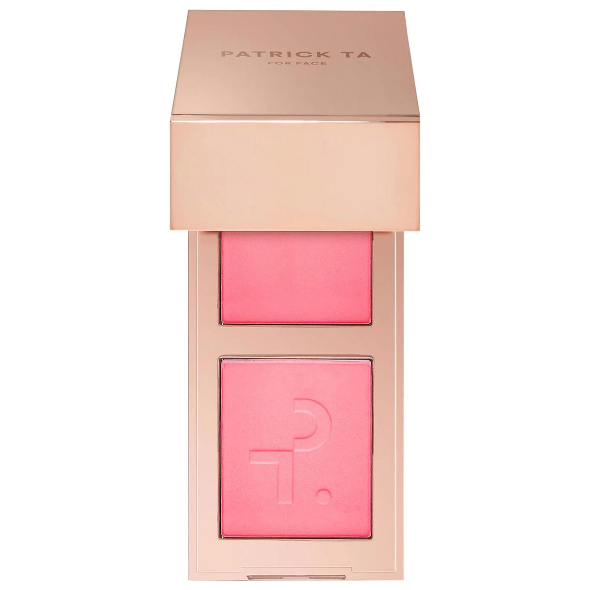 PATRICK TA Mini Major Headlines Double-Take Blush Duo – She's That Girl, compacto