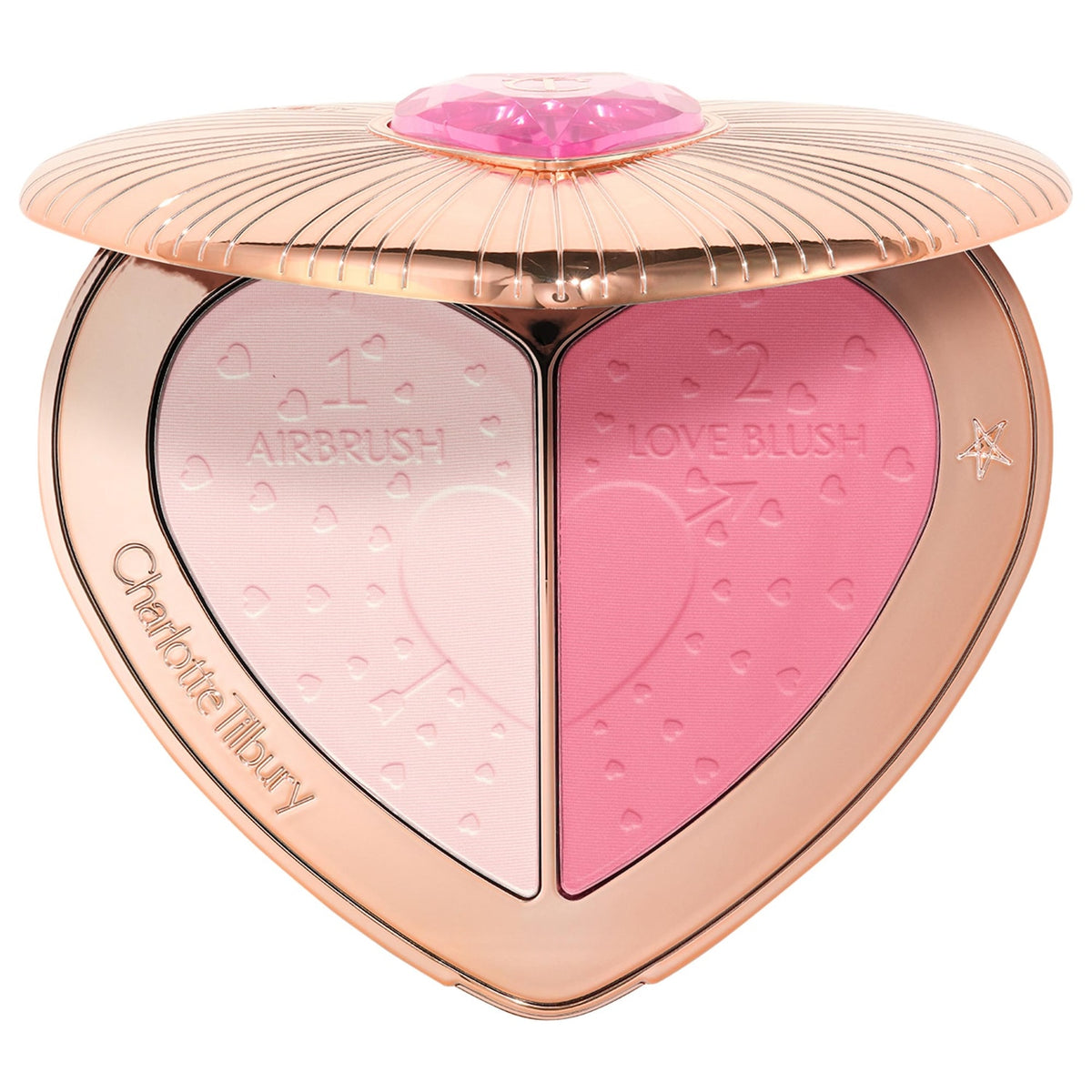 Charlotte Tilbury Pillow Talk Beauty Soulmates Palette Pillow Talk Flawless Pink