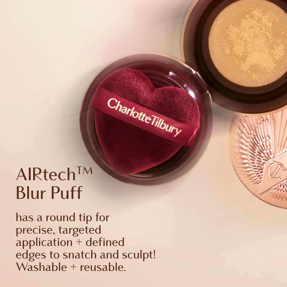 Charlotte Tilbury Airbrush Flawless Blur Puff Duo
