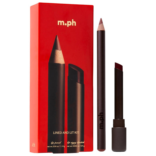 m.ph by Mary Phillips Lined & Lit Lipstick & Lip Liner Gift Set