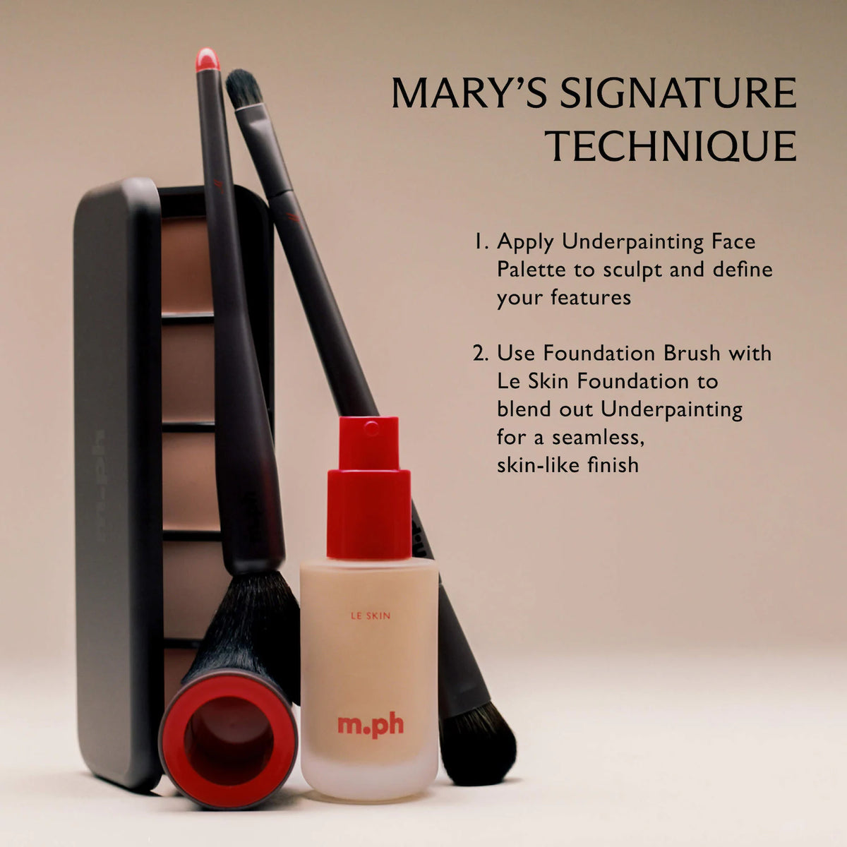 m.ph by Mary Phillips The Foundation Brush