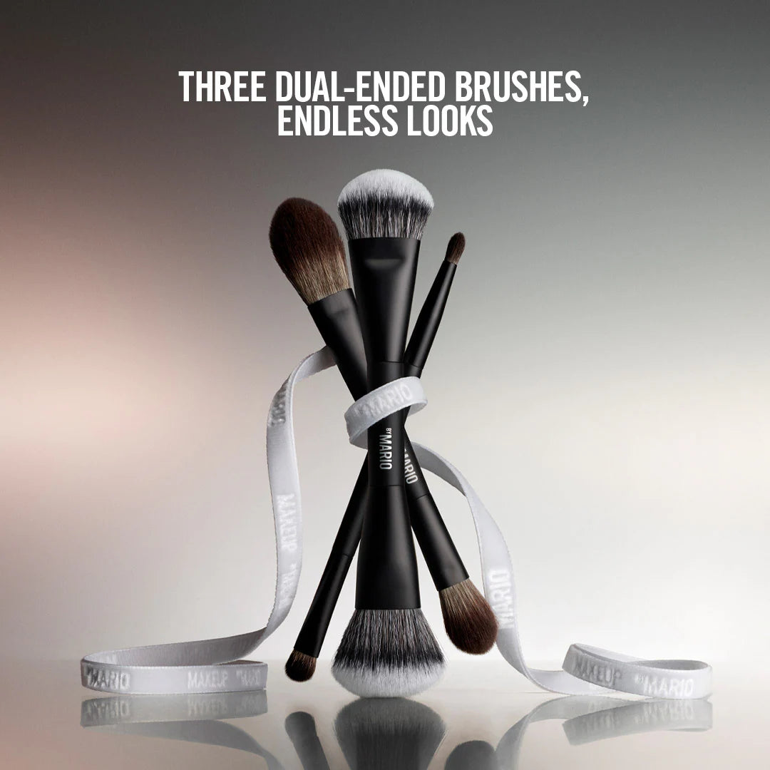MAKEUP BY MARIO Mario's Face and Eye Trio Brush Set