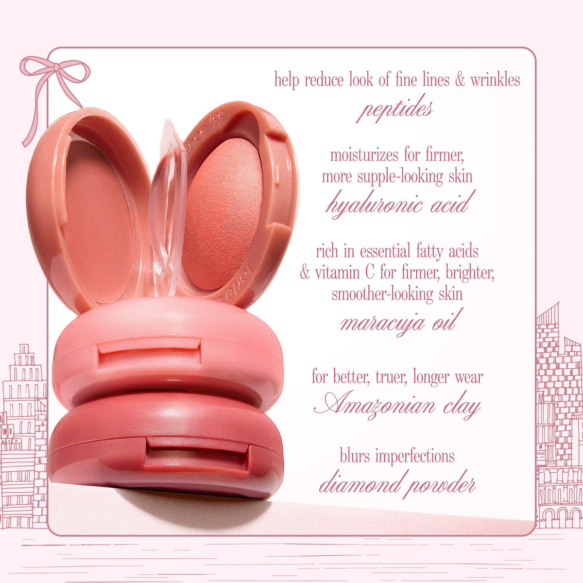 tarte xoxo blush & glow macaron set