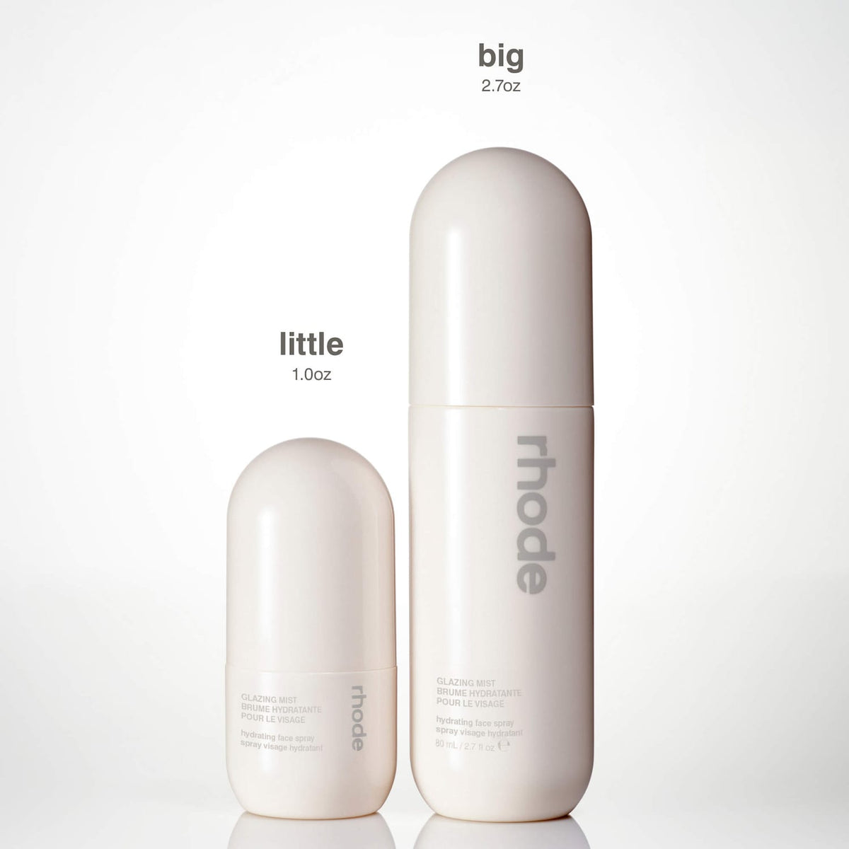 Rhode Glazing Mist – mini 30 mL y tamaño estándar